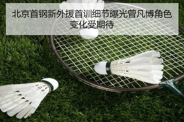 北京首钢新外援首训细节曝光曾凡博角色变化受期待